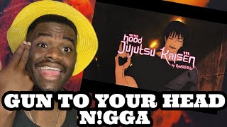 Hood Jujutsu Kaisen GTYH Compilation  Rabsopetty  REACTION rabsopetty jjk makavelitv [upl. by Atnuahsal]