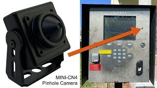 MINICN4 Pinhole Security Camera [upl. by Iam]