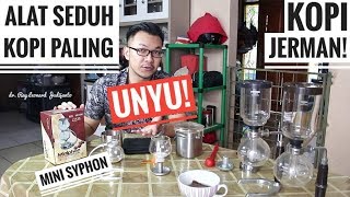 ALAT SEDUH KOPI PALING UNYU  YAMI Mini Syphon Coffee Maker  KOPI JERMAN [upl. by Anelegna57]