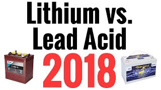 Solar Batteries Lithium LiFePO4 vs Lead Acid Which is best [upl. by Levon]