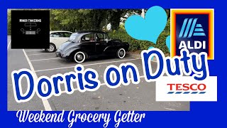 Dorris on Duty  Weekend Grocery Getter morrisminor classiccar retro [upl. by Ylrebnik]