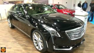 2017 Cadillac CT6 Sedan  Exterior and Interior  Zürich Car Show 2016 [upl. by Eus]