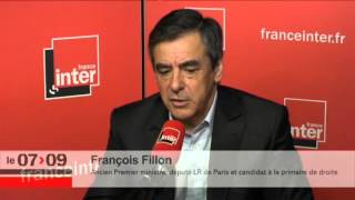 François Fillon était linvité de France Inter 905 [upl. by Aiden]