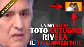 NOTIZIA SHOCK LA MOGLIE DI TOTO CUTUGNO RIVELA quotMI TRADIVA E IO LO PERDONAVO MA LUIquot [upl. by Ddahc]