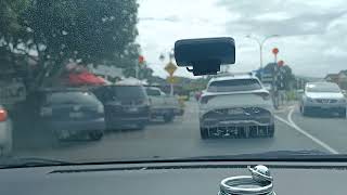 Driving From Papatoetoe To Westgate Auckland Nz [upl. by Eslud]