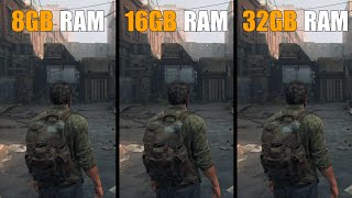 8GB vs 16GB vs 32GB RAM  Test in 7 Games  How much RAM is Enough in 2023 [upl. by Nob]