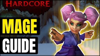 Mage Leveling Guide 160 in Hardcore Classic WoW [upl. by Kawasaki]