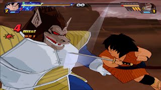 Yajirobe VS Vegeta Explorador  Dragon Ball Z Budokai Tenkaichi 3 [upl. by Goober]