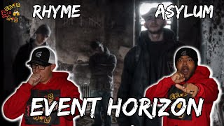 WHO HAS SHARPER BARS  Americans React to Rhyme Asylum  Event Horizon feat Crooked I [upl. by Haeluj]