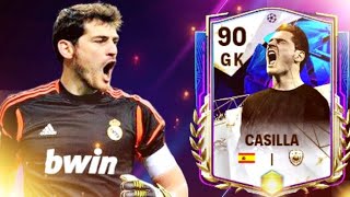 REVIEW CASILLAS CHAMPIONS ¿VALE LA PENA ¿ES BUEN PORTERO 🤔 FC MOBILE 24 [upl. by Airednaxela]