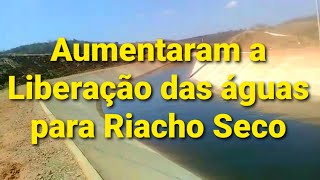 Barragem de JatiCe aumentaram a liberação das Águas para Riacho Seco hoje 30092020 [upl. by Skvorak]