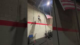 Legless Rope climb that’s how you do it [upl. by Atinuahs914]