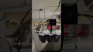 Reverse Osmosis Install with Quiet Permeate Pump [upl. by Parthen]