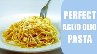 Pasta aglio olio  Quick Pasta recipe [upl. by Arahk470]