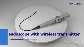 endoscope with wireless transmitter endoscope Mindsion Visionmedical wifi medicaldevicesale [upl. by Eelynnhoj]