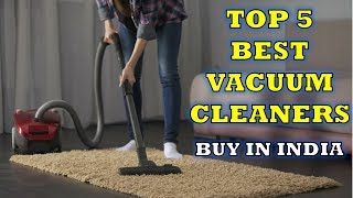 ✅ Top 5 Best Vacuum Cleaners  Review  Buy in India Hindi [upl. by Sehguh]