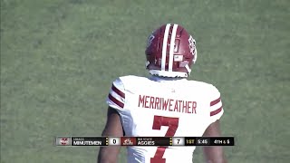 Ellis Merriweather UMass RB 7 Vs New Mexico State 2021 [upl. by Ahs961]