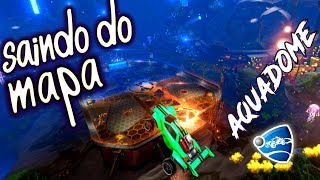 Como Sair do Mapa Aquadome Rocket League [upl. by Suoicerpal550]