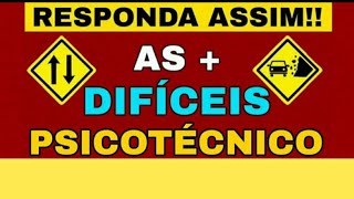 exame psicotécnico detran 2024 psicotécnico detran 2024 teste psicotécnico detran 2024 psicoteste [upl. by Ruthie]