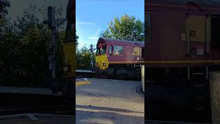 shorts  66155  Swineshead class66 train [upl. by Eveineg]