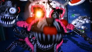 Five Nights at Freddys 4 NIGHTMARE MANGLE Jumpscare [upl. by Rothstein169]