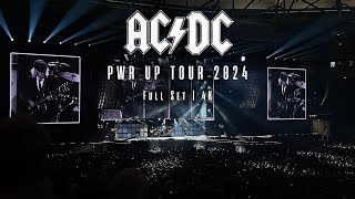 ACDC  Live in Gelsenkirchen Full Set 2024  4K [upl. by Nitsej]