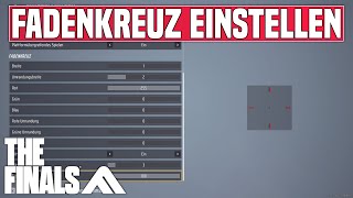 The Finals FADENKREUZ änderneinstellen Tutorial Deutsch [upl. by Aidni789]