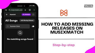 How To Add Missing Releases On Musixmatch [upl. by Chancellor871]