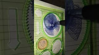 Creating Mesmerizing Art with the New Spirograph Design shorts spirographdesigns subscribe like [upl. by Eey508]