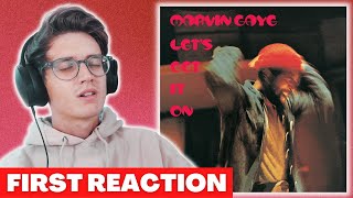 Marvin Gaye  Lets Get It On FIRST REACTION [upl. by Enidaj]