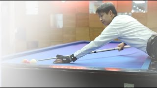 Dạy bida nâng cao  kỹ thuật xử lý bi trong 2 nút  Khiêm lê billiard class [upl. by Kcinimod225]