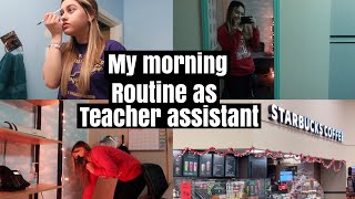 My teacher assistant morning routine [upl. by Krasnoff]