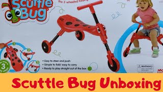 Scuttle Bug Ride on Foot Unboxing [upl. by Hcahsem]