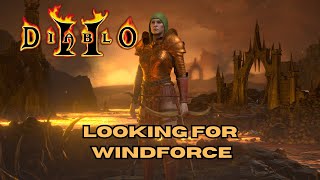 Diablo 2 ReModded  Looking for Windforce [upl. by Vasileior]