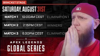 Apex Legends Global Series Watch Party Day 3 Elimination Stages [upl. by Kciwdahc]