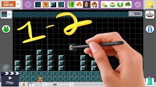 Recreating SMB 12 Super Mario Maker [upl. by Uzzia866]