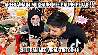 MUKBANG CHILI PAN MEE VIRAL [upl. by Nylcsoj]