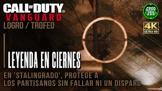 Call of Duty Vanguard  Logro  Trofeo Leyenda en ciernes Protege a los partisanos sin fallar [upl. by Bollen154]