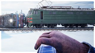 Becoming a Totally Accurate Russian Train Driver  Trans Siberian Railway Simulator [upl. by Lust83]