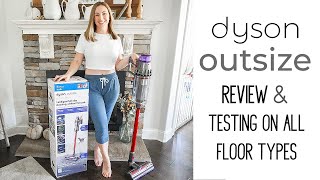 Dyson Outsize Total Clean  Review amp Testing On All Floor Types  Battery amp Bin Put to the Test [upl. by Jamnes]