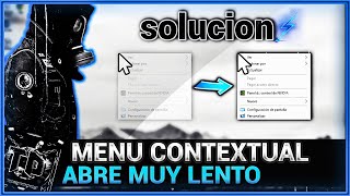 Menu Contextual Abre Lento  Solución Windows 10 [upl. by Harragan964]