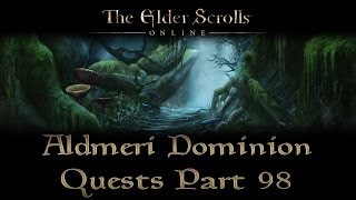 ESO  Aldmeri Dominion Quests  Part 98  Greenshade Part 13  Mist and Shadow [upl. by Nivrac432]