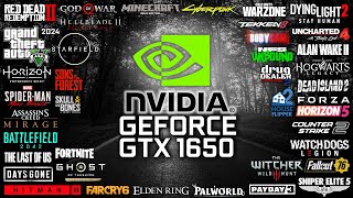 GeForce GTX 1650 in 2024  Test in 40 Games [upl. by Akcirre]