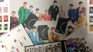 Seventeen Seasons Greetings 2022  Wall Calendar Unboxing [upl. by Aurelius]