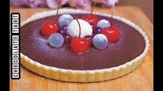 Chocolate tart Recipe Eggless Silkiest chocolate tart [upl. by Pierson]