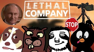 LÉQUIPE LA MOINS EFFICACE Lethal Company [upl. by Koerner368]