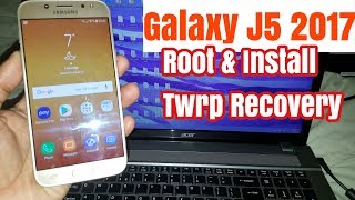 Samsung Galaxy J5 2017 Root amp Install Twrp Recovery 100 Working [upl. by Haggerty]