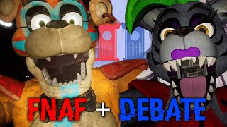 LIVE DEBATE REACTION  FNAF SECURITY BREACH REVISITED [upl. by Ahsaek508]