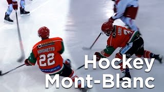 SaintGervais Mont Blanc Megève hockey sur glace finale D2 2017 MontBlanc Annecy sport montagne [upl. by Jephthah178]