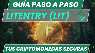 Compra Litentry LIT de la forma Más Segura Posible  Invertir en Litentry con Bitvavo [upl. by Haidej]